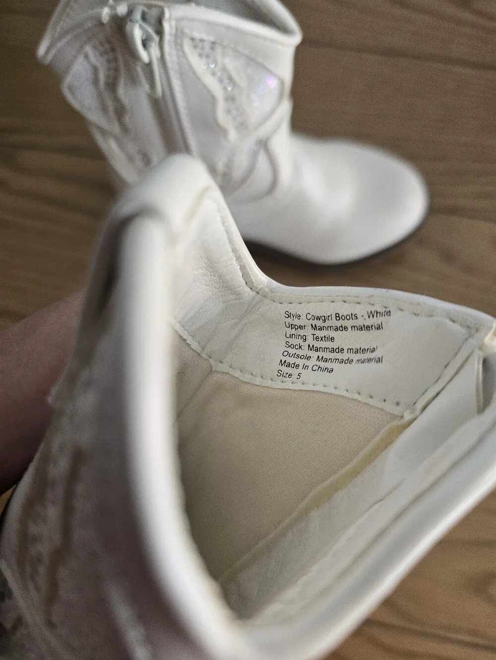 SweetHoney White Boots